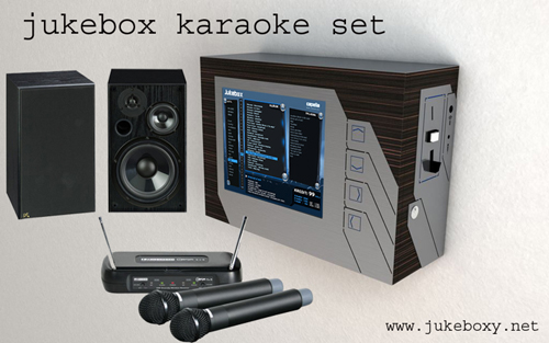 Jukebox karaoke set