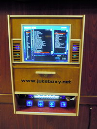 Nástěnný jukebox RETRO